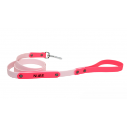 Pastel pink/neon pink strap
